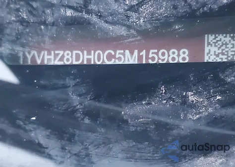 2012 Mazda Mazda6 I Touring из США, поврежденный, VIN 1YVHZ8DH0C5M15988